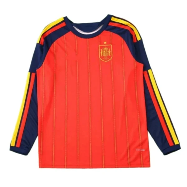 2026 FIFA World Cup Spain home Long sleeved Fan version