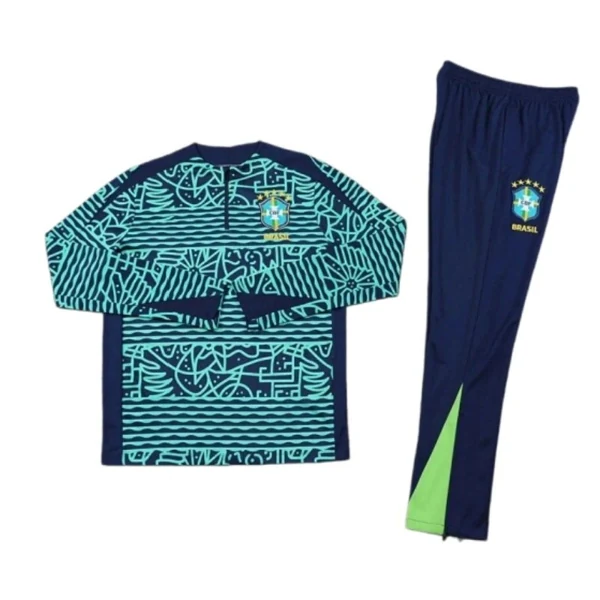 2425 Brazil Lake Blue Training suit set