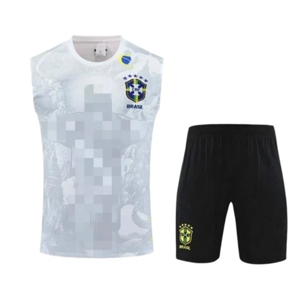 2526 season Brazil Jesus Training clothes suit vest Fan version