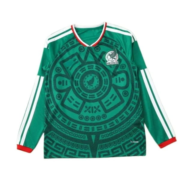 2026 FIFA World Cup Mexico home Long sleeved Fan version