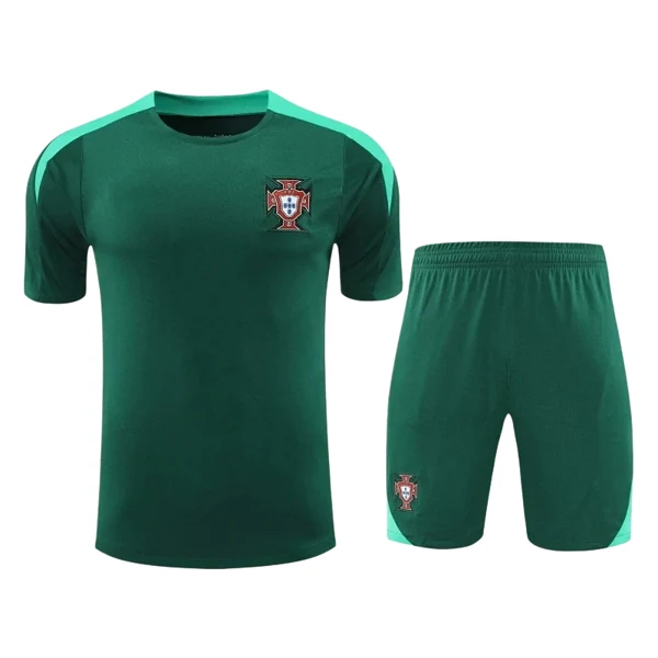 2425 Portugal Training clothes suit Short sleeve Fan version