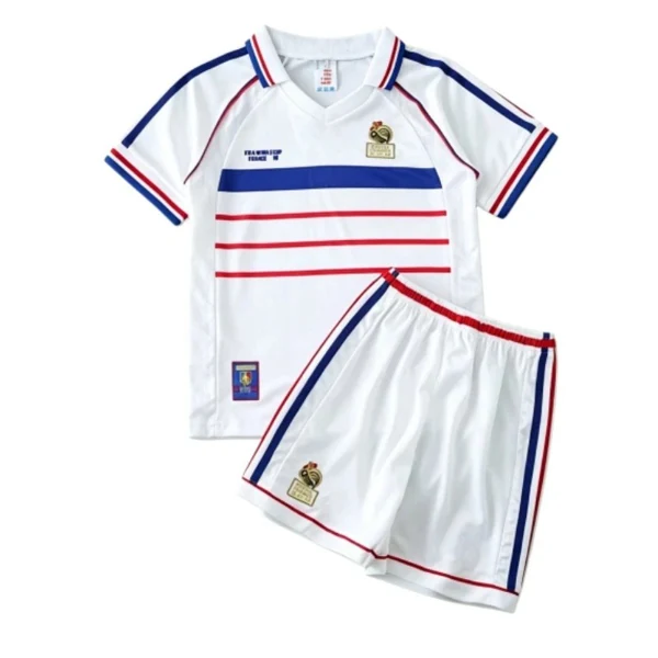 1998 France away retro Kids kit