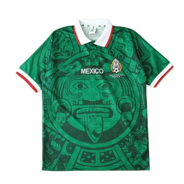 1998 season Mexico home retro Fan version
