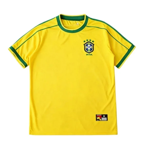 1998 season Brazil home retro Fan version
