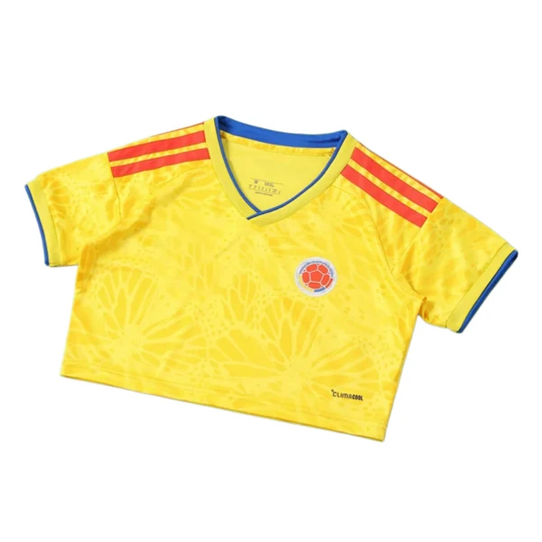 2026 FIFA World Cup Colombia Home Cropped Jersey