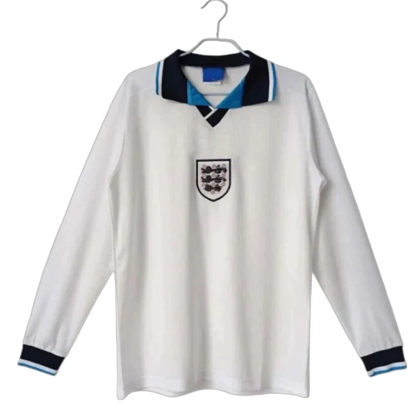 1996 season England home Long sleeved Retro Fan version