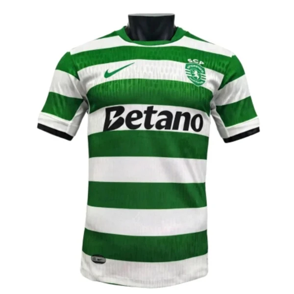 2526 Season Sporting Lisbon Home Player Edition Jersey