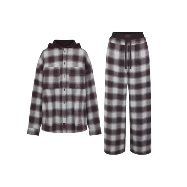 Oversized Double Waisted Pijama Pants