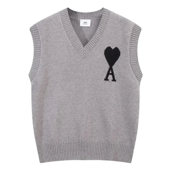 Ami No Sleeve Sweater