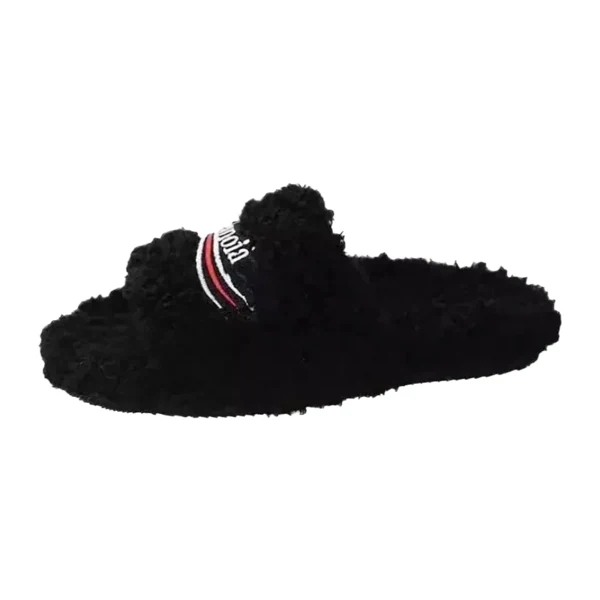 Balenciaga Fur Slides